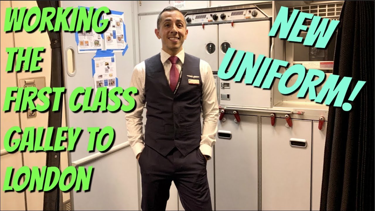 Первый класс, камбуз в Лондон в моей НОВОЙ ФОРМЕ! ЖИЗНЬ БОРТПРОВОДНИКА