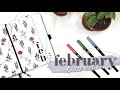 Plan With Me || February 2021 || Bullet Journal Setup