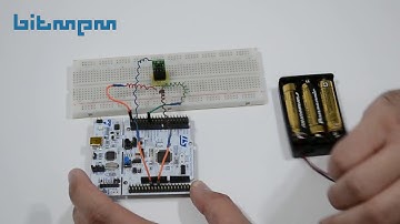 One Bit Digital Memory Module STM32L nucleo Video Demonstration