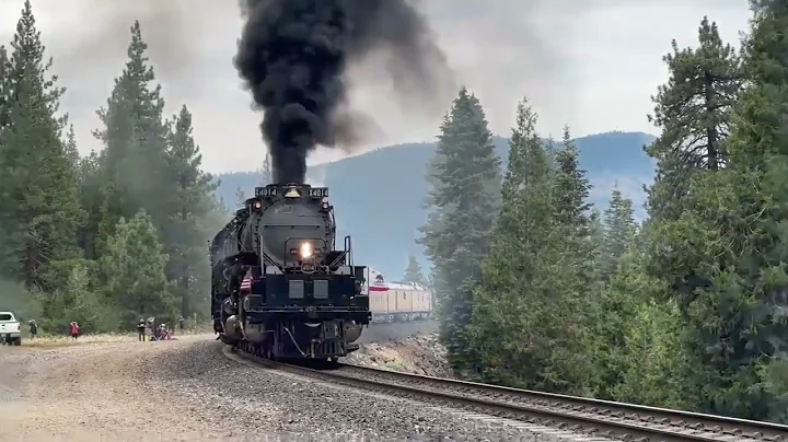 UP 4014 Big Boy ascending Donner Pass
