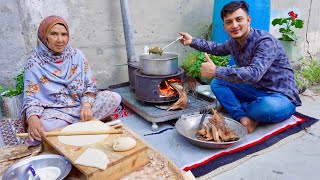 Kayamsha - Traditional Food Gilgit Baltistan - Cooked Mustard Greens With Organic Potatoes