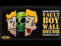 Foam crafting a vault boy wall decor