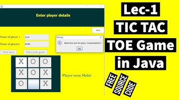 Lec-1 :tic tac toe game in java for beginners in PURA HINDI | Intro