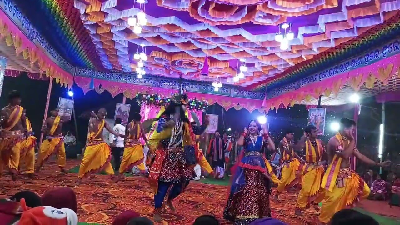 ହରେ କୃଷ୍ଣ ହରେ ରାମ ନାମ ସଂକ୍ରିତନ ରେ ନାଚିଲେ ରାଧା ଓ କୃଷ୍ଣ l 