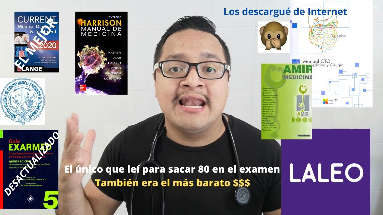 El manual que leí para sacar 80 en el ENARM... De cuál sacan más preguntas.