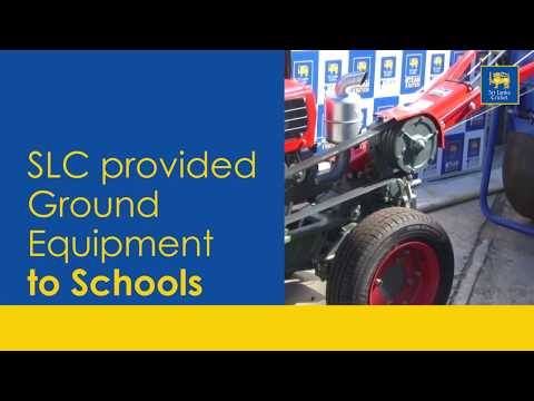 SLC provided Ground Equipment to Schools