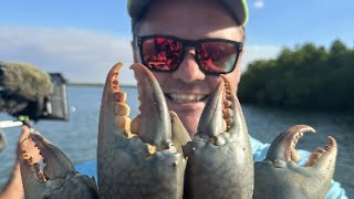 IFISHTV Mud Crabbing & Fishing Crab Claw Island Resort Northern Territory