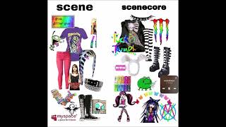 difference between scene and scenecore.