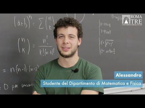 Gli studenti raccontano Roma Tre - Dipartimento di Matematica e Fisica