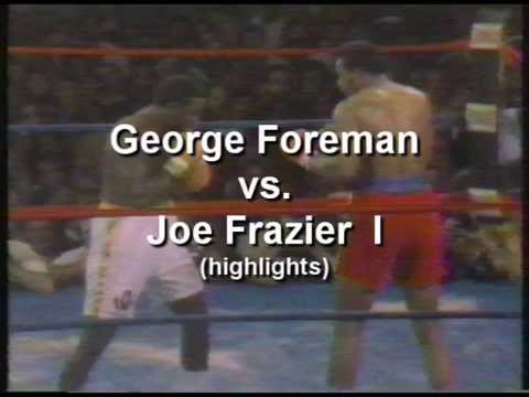 George Foreman -vs- Joe Frazier I 1/22/73