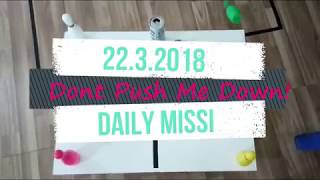 [EV3 Program]Daily Mission 1: Dont Push Me Down
