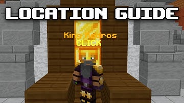 Mining Commissions and Royal King Location Guide - Hypixel Skyblock