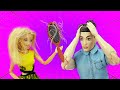 Что с волосами Барби? — Видео КУКЛЫ , как девочки познакомились в кафе с парнями — Свидание