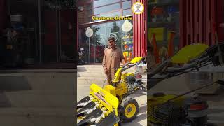 Customer Review | Reaper Machine #cuttingmachine #augermachine #farming #cropcutter