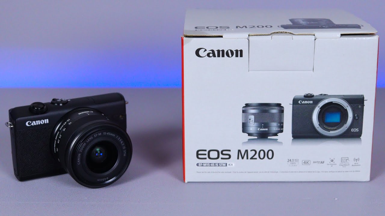 Canon M200 Unboxing - YouTube