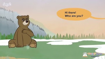 Lồng tiếng (vừa) - Luyện nghe nói Tiếng Anh | Little Fox - Grizzly Bear | TTNN Polar Bear Vũng Tàu