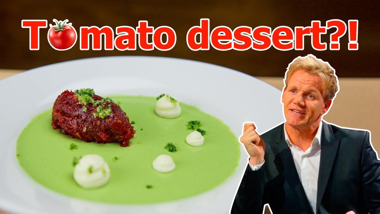 Ministerie Schat heilig Recreating the Winning Dessert from Masterchef S4 - Tomato Basil Panna Cotta  - YouTube
