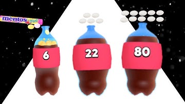 Mentos Cola 3D Game | All Levels Walkthrough Gameplay #1