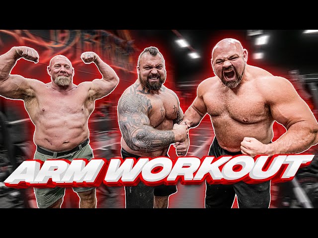 INTENSE ARM WORKOUT WITH EDDIE HALL & NICK BEST | 800LB DIPS class=
