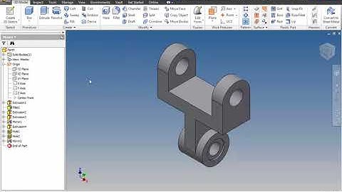 AutoDesk Inventor Professional 2013 Cơ bản - Buổi học 2