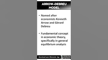 ARROW DEBREU MODEL #learnoikonomia #welfareeconomics #arrowdebreumodel