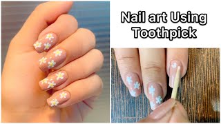 Nail Art Using Toothpick Niki Piki