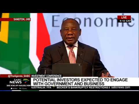 President Cyril Ramaphosa Introduces #BizPortal at the 2019 South Africa Investment Conference.