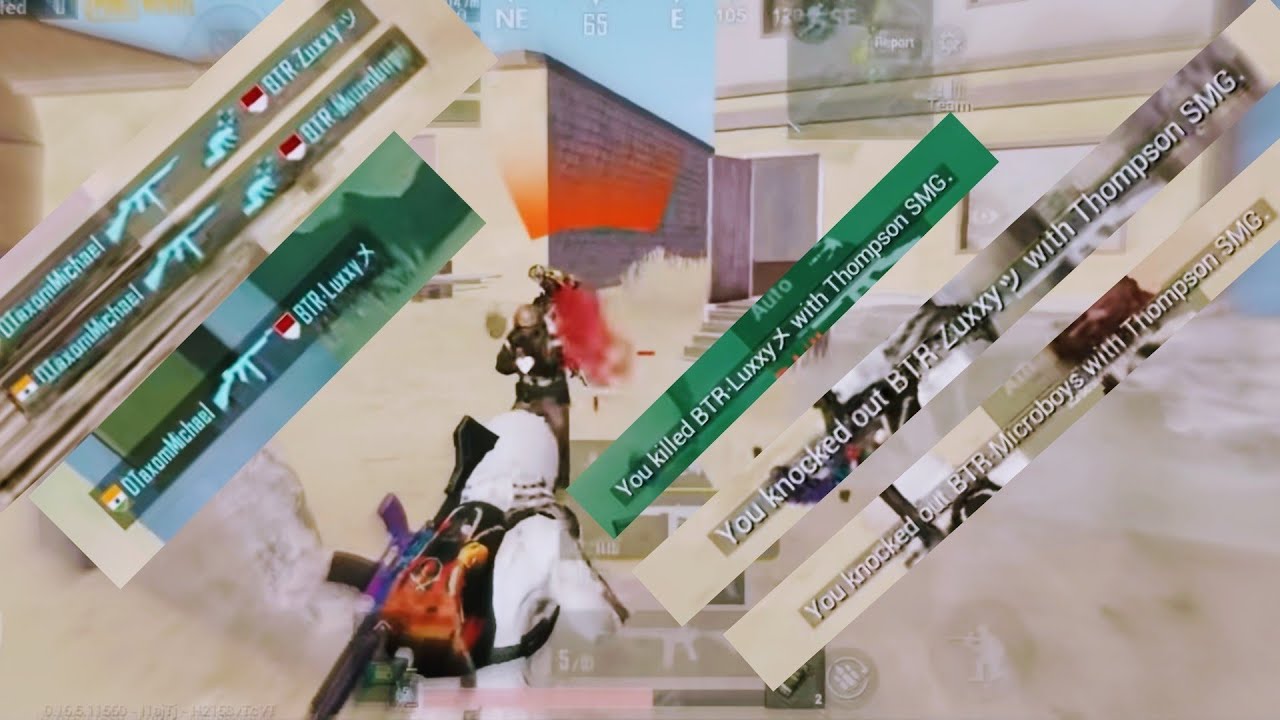 AXOM Michael CLUTCH 1 vs 3 |BTR  Whole SQUAD ELIMINATED by MICHAEL