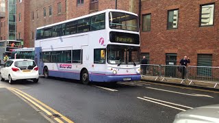 First Bradford 30576 at Leeds city centre