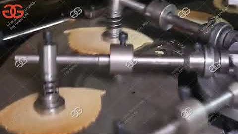 Automatic Ice Cream Cone Production Line | Rolled Sugar Cone Making Machine  4000-5000 pcs/h