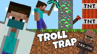 I Trolled Takjuk In Minecraft.....