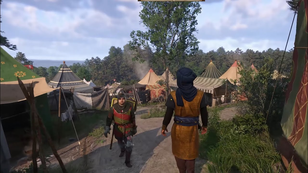 Musa of Mali’s Tour of King Sigismund’s Camp #kcd2 #4kultrahd - YouTube