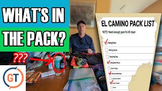 Camino Packing List  Rookie Mistakes