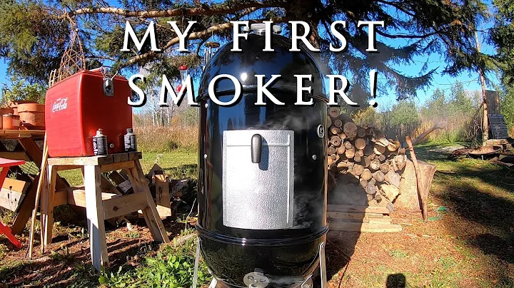 WEBER SMOKEY MOUNTAIN- My first time using a smoker!!!   Ep.37
