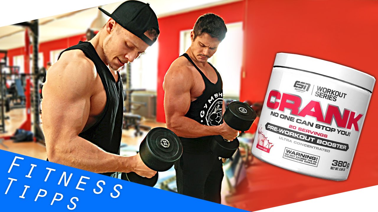 Crank PreWorkout Booster im Test mit Nils Schlieper 