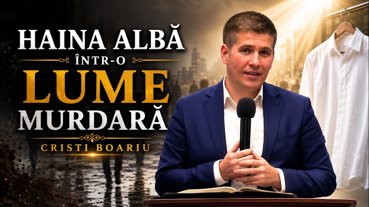 Cristi Boariu - Cu haina albă într-o lume murdară - predici pentru suflet
