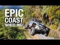TOUGH COAST TRACKS! Deep Bogs, BIG Hills and ROCK CRAWLING - 4WD Samurai, Vitara, Jeep TJ and Hilux!
