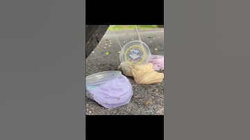 Crushing Crunchy & Soft Things by Car! EXPERIMENT Car vs Slime #shorts