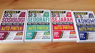 READY STOCK....TERBARU POCKET SKS SEJARAH SMA KELAS X XI XII