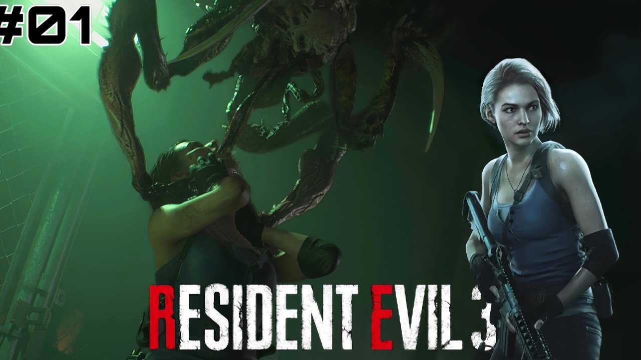 Playing Resident Evil 3 | For The First Time | Game Play Video | #1 ...