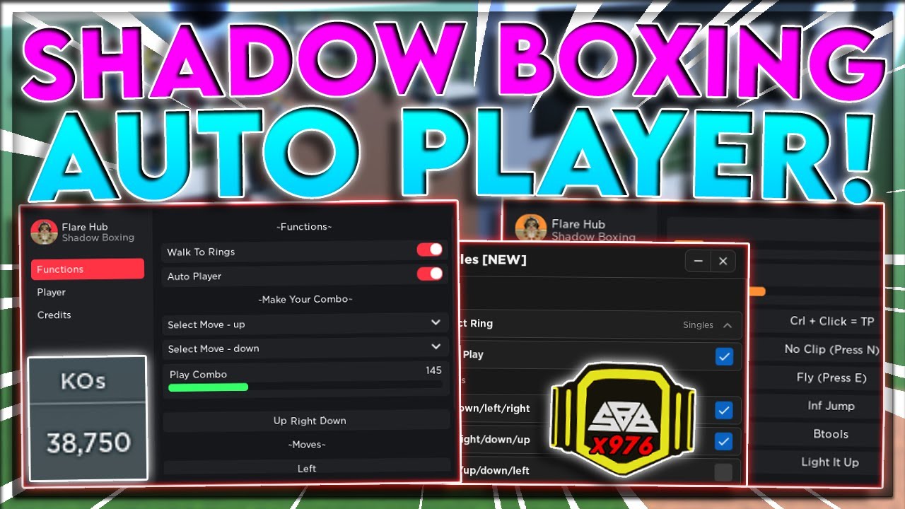 NEW🔥] Shadow Boxing Battles Script / Hack, AUTO WINS, Combos, Infinite  Coins!