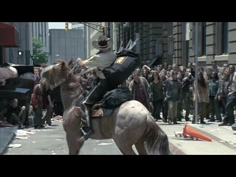 The Walking Dead | S1 EP1 | The dead trapped Rick in the tank Part 1/2