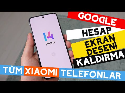 Miui 14 Xiaomi Google Hesap Kaldırma Frp Bypass ve Ekran Kilidi Kırma Ücretsiz Yöntem