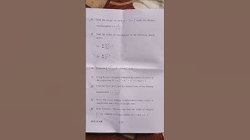 kumaun university MSc/MA Maths paper 1 (Complex Analysis) 2024 #viralvideo