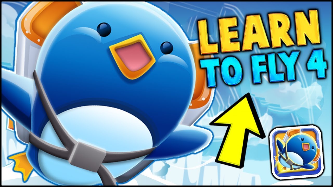 CAN WE GET TO THE MOON?? // BRAND NEW LEARN TO FLY 4 (NEW LEARN 2 FLY GAME)  