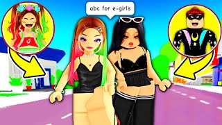 @IBellaYT AND I PRETENDED to be a RICH EGIRLS in Brookhaven...