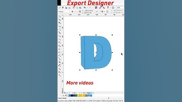 3D design in coreldraw tutorials.#youtube #shorts #videos #tutorial .