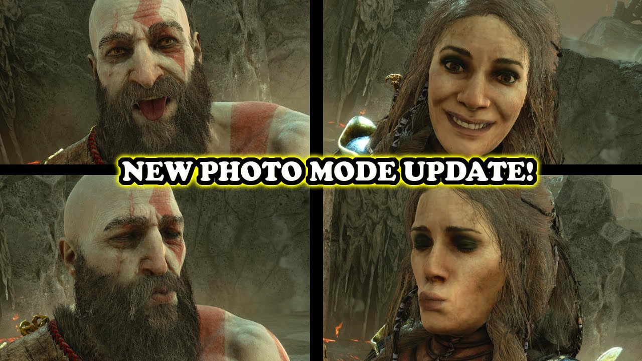 Having fun with the God of War photo mode 😂 : r/gaming