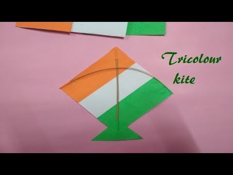 How To Make Kite With Chart Paper
