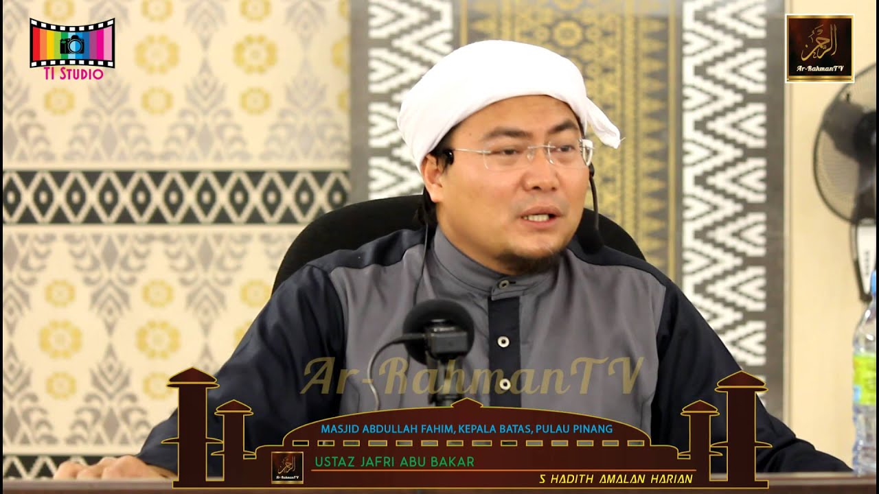 Ustaz Jafri Abu Bakar - 5 Hadith Amalan Harian - YouTube